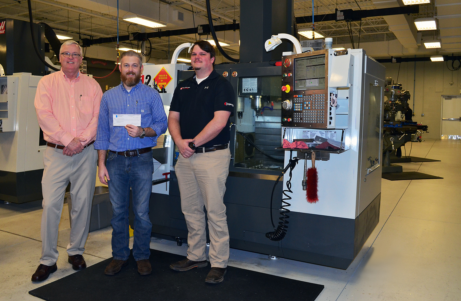 Haas Specialist in Machining and CNC Technology lab