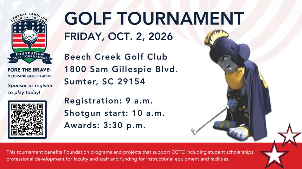 Golf tournament - Save the Date! Happening Friday, Oct. 2, 2026