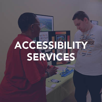 Accessibility Services menu item