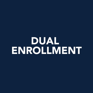 Dual Enrollment Menu Item
