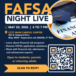 FAFSA Night Live image with event details