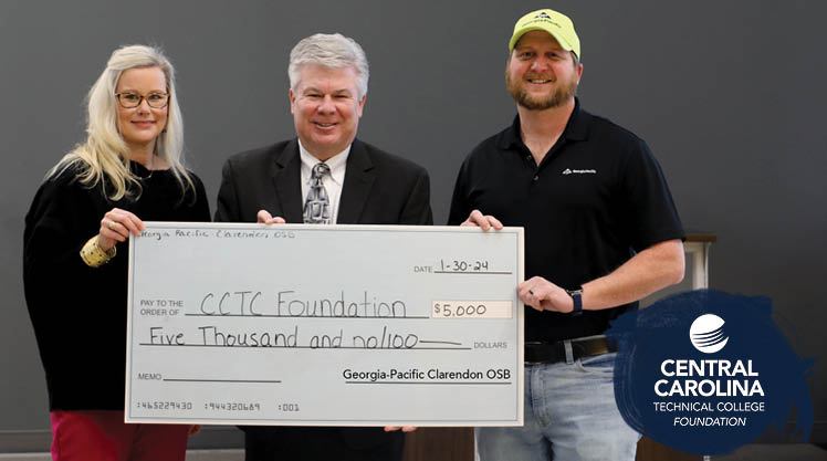 Georgia Pacific donation to the Foundation news image