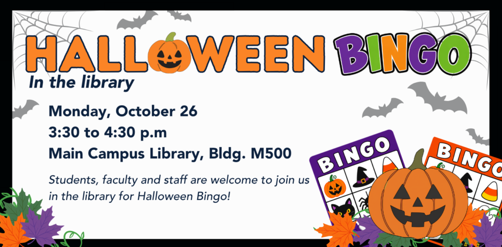 Event details with fun Halloween theme.