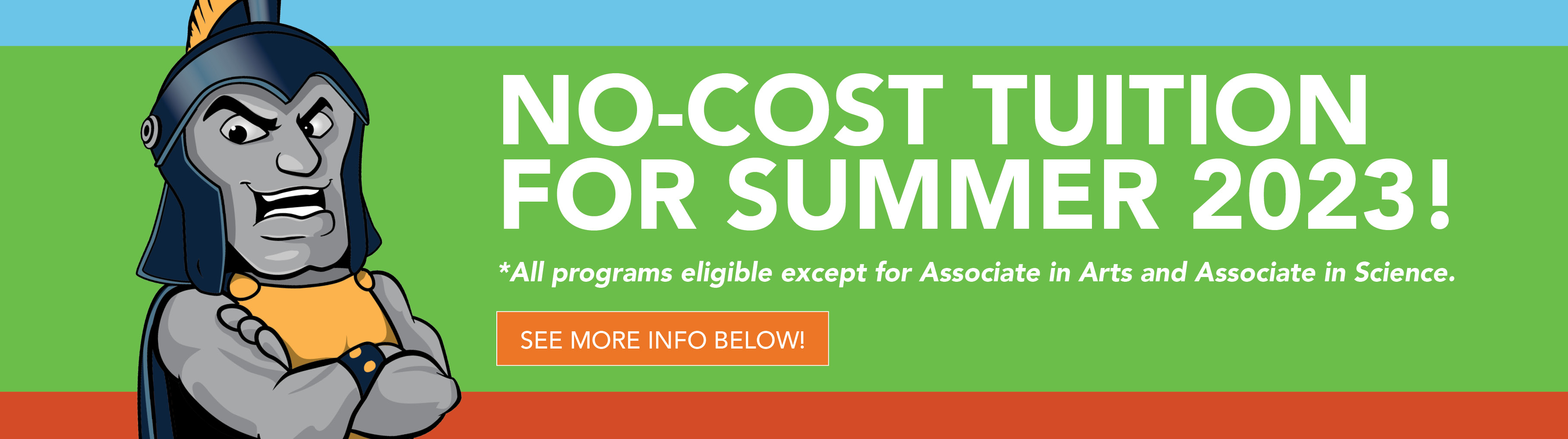 NoCost Tuition for Summer