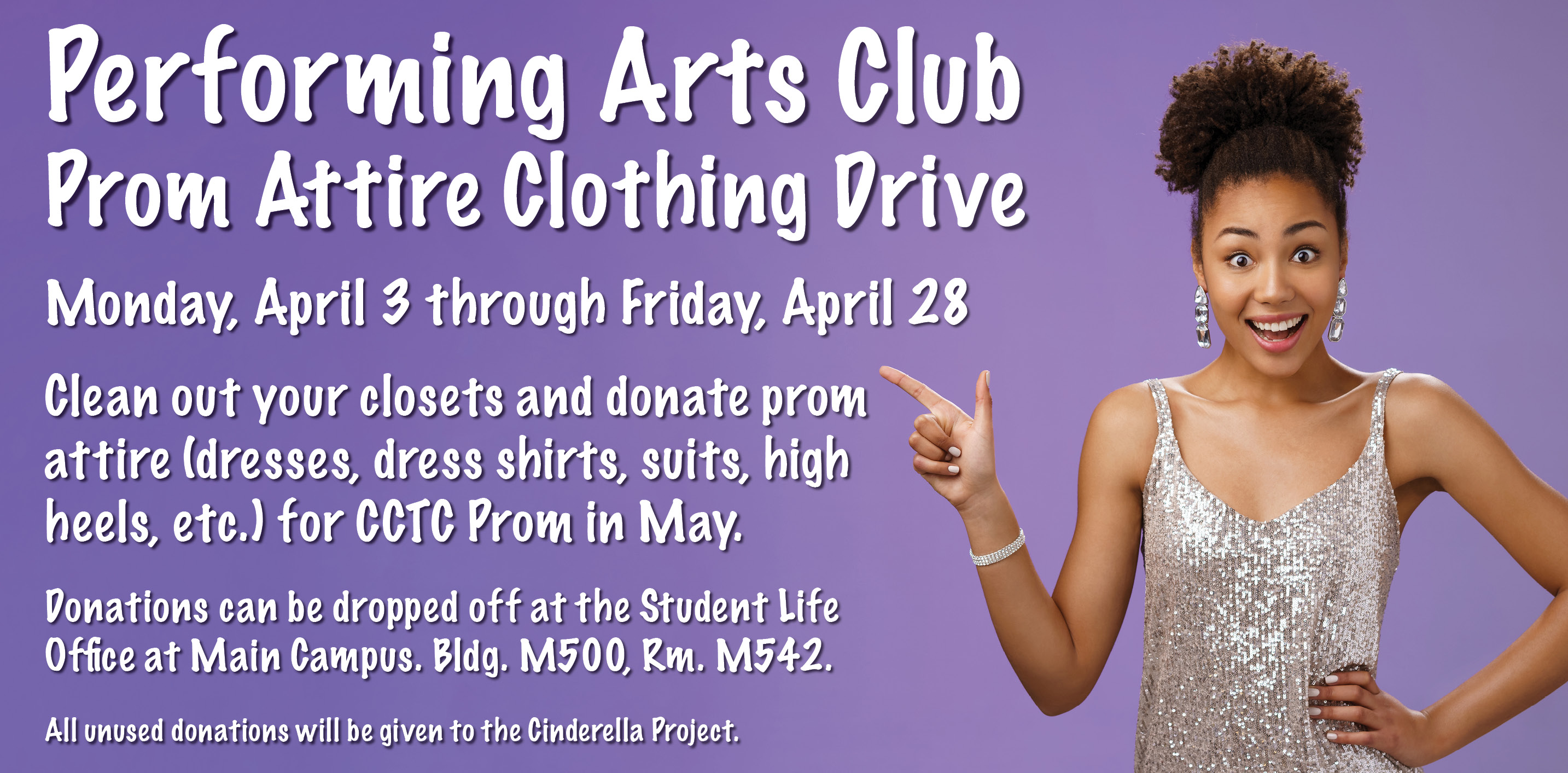 Prom clothing drive