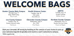 welcome bags