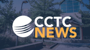 Decorative image with CCTC Globe lol and text CCTC News.